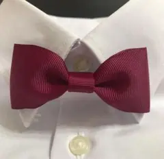 【459】蝶ネクタイ ワインレッド 発表会 入学式 卒園式 結婚式 七五三
