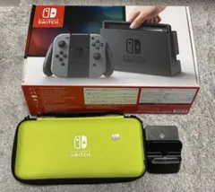 Nintendo switch 2017年製 未対策機 完品 おまけ付き