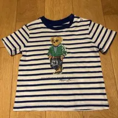 Ralph Lauren Polo ボーダー くま　Tシャツ 12M 80cm