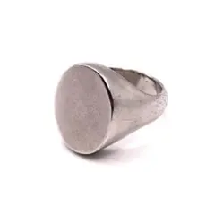 Maison Margiela メゾンマルジェラ オーバル シグネットリングのサムネイル