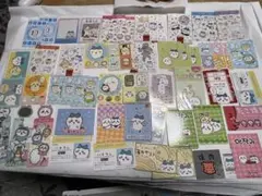 ハチワレ 紙類 クリアファイル アクリルキーホルダー まとめ売り 大量 ちいかわ