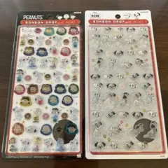 正規品　ボンボンドロップシール　101匹わんちゃん　スヌーピー