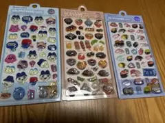 ボンボン　ドロップシール　たまごっち？お寿司&粉物　全3枚セット