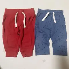 baby gap ベビー用パンツ2点セット 3-6m 60 ブラナンベア