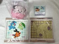 ぐ*ん様 ポケモン 一番くじ Ｅ賞 巾着入りマスコット　ピッピ人形 ➕H賞 ➕I