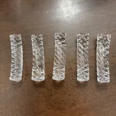 ガラス製箸置き5本セット