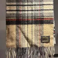 人気色!! グレンプリンス ベージュカラー マフラー ストール