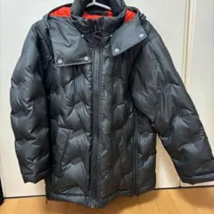 DIESEL ブラック/オレンジ ダウンジャケット