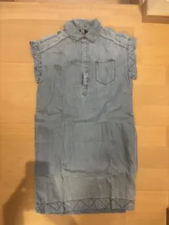 DIESELブルー ノースリーブワンピースのサムネイル