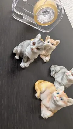 ミニ子猫の置物 4匹セット☆