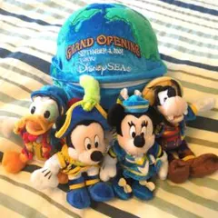 東京ディズニーシー開園記念！ぬいぐるみセット