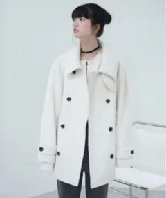 smyeon Middle shaggy coat