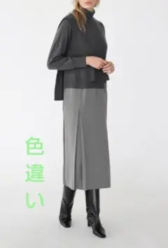 専用です。新品　スコットクラブ系列 Agaのベストレイヤードワンピース