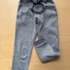 GRAMICCI ボンディングニット フリース ナロー リブパンツ