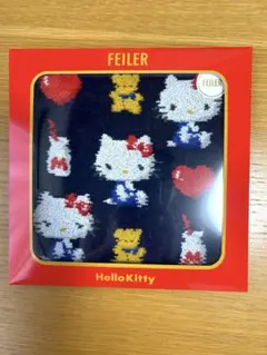 FEILER/フェイラー ハローキティ コラボ タオルハンカチ サンリオ