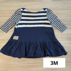 Ralph Lauren ストライプワンピース 3M