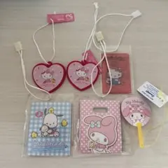 サンリオ プレミアムマスコット ノベルティ キティ ポチャッコ マイメロ クロミ