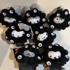 サンリオ ミャクミャク 黒 なりきりカラビナ 7個セット サンリオ ミャクミャク 黒 なりきりカラビナBC 全種7個セット - メルカリ