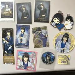 銀魂　 値下げしました桂　ぱしゃこれ　ステッカー　缶バッチ　アクスタセット