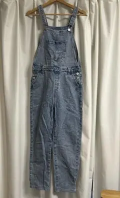ライトブルー オーバーオール 11-12