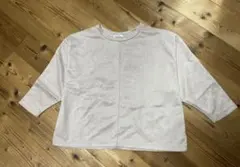 mysa closet 五分袖 カットソー ベージュ