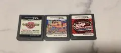 【動作確認済】任天堂DS ソフト3本セット(クレヨンしんちゃん等)