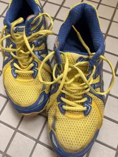 asics GEL-1000 スニーカー イエロー ブルー 26.0cm