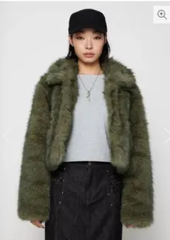 lagua gem faux ファーコート LAGUA GEM | POCKET POINT FAUX FUR コート (コート ) |SHEL'TTER WEBSTORE