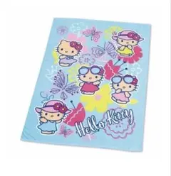新品♡日焼けキティ　タオルケット　ハーフサイズのサムネイル