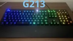 Logitech G213 RGB ゲーミングキーボード