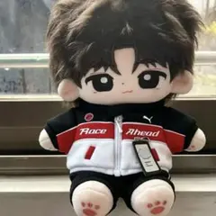 スケルトン 20cm 張凌赫 ジャン・リンホー ぬいぐるみ 逐玉 0420