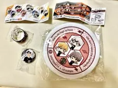 くら寿司 ✖️ ハイキュー!! 寿司皿 ・缶バッジ・マスキングテープ　セット