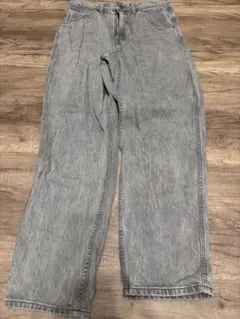 UNIQLO メンズ　ワイドフィットジーンズ　28