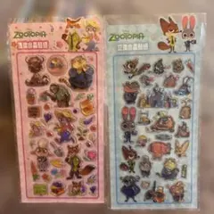 ズートピア 立体シールセット⭐︎海外正規品⭐︎