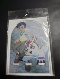 デジモンアドベンチャー： アクリルスマホスタンド 城戸丈＆ゴマモン