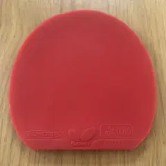 中古 Butterfly テナジー80 裏ソフトラバー 赤 厚