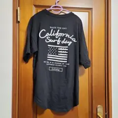 オーバーサイズ Tシャツ 刺繍 サーフ
