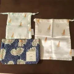 GELATO PIQUE　ジェラートピケ アイスクリーム柄ポーチ等　3つセット