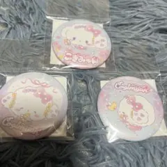 こぎみゅん　サンリオSanrioまほうつかい　缶バッジ　ABC 3点セット