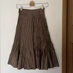 コムサイズム　ロングフレアスカート