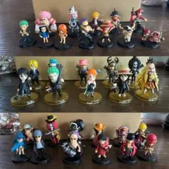 ワンピース ミニフィギュア34体セット　ストロングワールド　フィルムZ