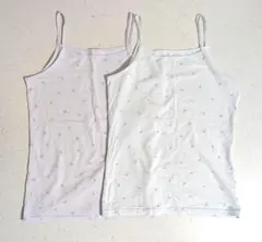 ユニクロ KIDS エアリズムコットンブレンド キャミソール 2枚セット 140