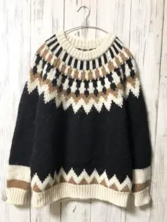 ノルディックセーター ニット