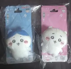 ちいかわ Play Charm ハチワレ スマホクリップ マスコット　２点セット