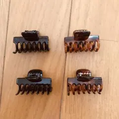【新品未使用】ヘアクリップ4個セット