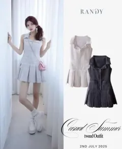 RANDY ストリングコアギンガムアンサンブル　S 新品未使用 ストリングコアギンガムアンサンブル – Randy