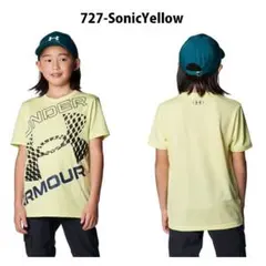 新品未使用　UNDER ARMOUR トレーニング Tシャツ YXL イエロー