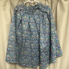 Crespi リバティスカートストロベリーシーフ　いちご泥棒　ウエストゴム　美品