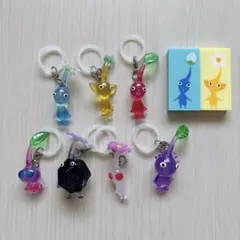 ピクミン めじるしアクセサリー2 チャーム 7種セット ドミノ
