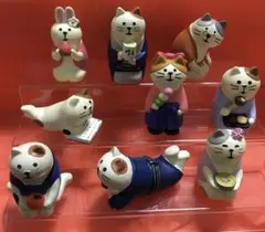 デコレ コンコンブル 七夕 猫の置物セット - メルカリ